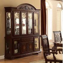 The tall cherry display cabinet with lighting, is a fine crafted piece made of solid wood construction. Cherry Wood Display China Cabinets You Ll Love In 2021 Wayfair