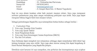 Pt nusa sejahtera sedang membutuhkan staff karyawan. Get Contoh Surat Lamaran Kerja Di Pt Sebagai Karyawan Pictures Contohsurat Lif Co Id