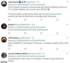 Dan walker has been the face of bbc breakfast for the past five years, and viewers will be pleased to know that the broadcaster is in no rush to vacate his seat any time soon! Bbc Breakfast S Dan Walker Is Mocked By Viewers After Punching A Studio Light Daily Mail Online