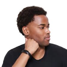 Heideman Armband Ocean schwarz farben (Armband, inkl. Geschenkverpackung),  Layering Armband Männer