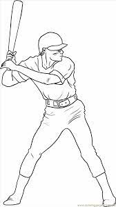 Baseball player coloring pages are a fun way for kids of all ages to develop creativity, focus, motor skills and color recognition. Baseball Player Coloring Pages Free Printable Coloring Pages Coloring Home