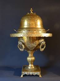 Antique For Sale Ottoman Brazier Turkish Mangal Or Charcoal Pan Bronze And Brass Stove Fry Brazier Cauldron Heart Fireplace Accesso Obras De Arte Arte Tallados