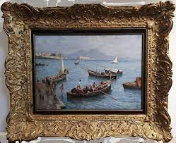 Attilio Pratella Lugo Di Romagna 1856 Napoli 1949 Galleria D Arte Arte Marciano Cornici Napoli Antiquariato Dipingere Idee Arte Arte Ritratti