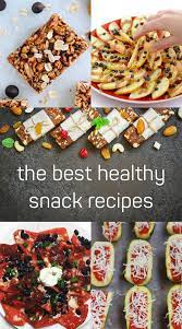 Top 12 Healthy Snack Recipes Get Healthy U Tv Healthy Snacks Recipes Healthy Homemade Snacks Homemade Snacks