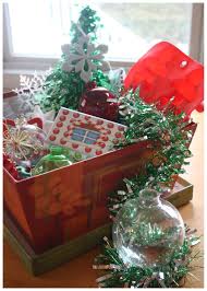 I used bobunny christmas treasures paper for this project. Christmas Treasure Basket Sensory Play For Toddlers