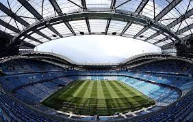 Man city football club details. Gods Own Football Ground The Etihad Stadium Home Of Manchester City Football Club