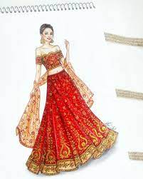 Save 10% with coupon (some sizes/colors) Sk H Indian Wedding Dress Drawing Novocom Top