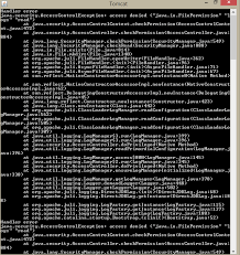 Tomcat Accesscontrolexception Access Denied Java Io Filepermission Logs Read Stack Overflow