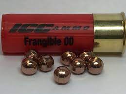 #4 buckshot pellet is about the size and velocity of a.22lr. 12 Ga 240 Gr Frangible 00 Buck Shot 8 Pellet 5 Round Box Icc Ammo