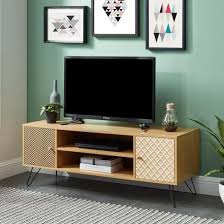 Igor Meuble Tv Vintage Decor Chene Imprime L 120 Cm Decoration Meuble Tv Meuble Tv Deco Appartement