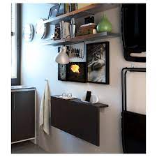 Bjursta Wall Mounted Drop Leaf Table Ikea In 2021 Wall Mounted Drop Leaf Table Drop Leaf Table Drop Leaf Tables