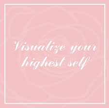 Visualize Your Highest Self Then Start Showing Up As Her Queen Cuttingcords Onlythebest Levelup Inspira Pink Quotes Self Visual