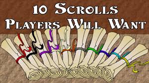D D Magic Items 10 Scrolls Players Will Want Youtube