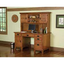 They provide plenty of surface area to write on and make storage a breeze. Hutch Desks Home Office Furniture The Home Depot