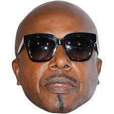 Stanley Kirk Burrell (Glasses) Flat Cardboard Face