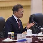 South Korea's Moon hosts North