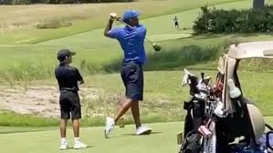Tiger woods hugs his son charlie left after winning today's masters. During Golf S Latest Test Where Is Tiger Woods And Where S His Yacht