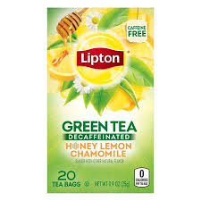 4 Boxes Lipton Decaffeinated Honey Lemon Green Tea Tea Bags 20 Ct Walmart Com In 2020 Lipton Green Tea Lipton Decaffeinated