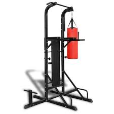 Vidaxl Chaise Romaine Avec Banc Pour Abdominaux Et Sac De Frappe Musculation Achat Prix Fnac