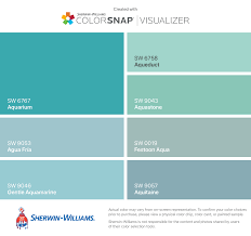 Sign up for color consultation with rugh design today! I Found These Colors With Colorsnap Visualizer For Iphone By Sherwin Williams Aquarium Sw Color Combinations Home Paint Colors For Home Aquamarine Painting
