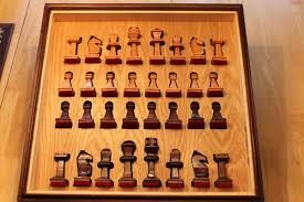 This chess board is designed for the intermediate woodworker and can be built with just a table overall dimensions of finished product are 17in x 17in x 4.75in this is not a kit, it is the paper plan only. Chess Set Woodworking Blog Videos Plans How To