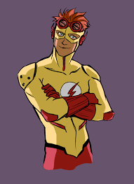 I M A Big Flash Fan And I Have Always Liked The Design Of His Blue Lantern Suit I Hope You Like My Take On It Kid Flash Young Justice Young