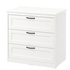 Songesand 3 Drawer Chest White 32 1 4x31 7 8 Ikea Chest Of Drawers 3 Drawer Chest Ikea