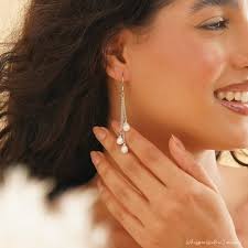 Multi Freshwater Pearl Ear Hooks, Natural Pearl Earrings, Dropped Pearl  Earrings, Wedding Jewellery, Bridesmaid Earrings, Mothers Day Gifts