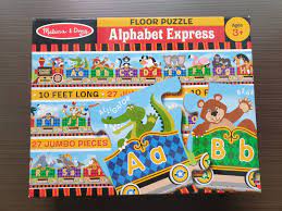 Climb aboard the alphabet express with 26 zany animals for letter and puzzle fun! Melissa And Doug Floor Puzzle Alphabet Express Hobbies Toys Toys Games On Carousell