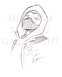 Mizuumi Manor Gaarkashi Art Watch Dogs The Wolf Among Us Sketch Book