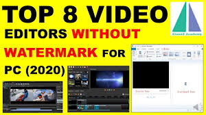 Top 8 Best Free Video Editing Software Without Watermark For Pc Free Video Editing Software Video Editing Software Video Editing