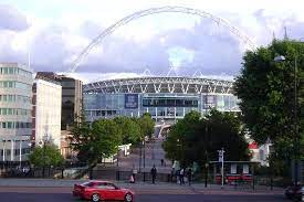 18 mins from premier inn wembley. Wembley Stadium From Outside The Hotel Picture Of Premier Inn London Wembley Park Hotel Tripadvisor