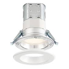 Designers Fountain White Led Remodel Recessed Light Kit Fits Opening 4 In In The Recessed Light Kits Department At Lowes Com