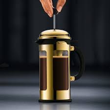 4.5 out of 5 stars. Bodum Chambord French Press Coffee Maker 17 Oz 0 5 L 4 Cup Gold Overstock 23432613