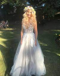 Ethereal Boho Bride Galatea Dress Boho Ethereal Watters Willowby Galatea Hippybride Bohobride Midsummernights Wedding Dresses Boho Bride Wedding Gowns