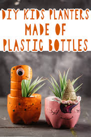 It is useful to put the pots together as this will create a great climate for growing plants. Diy Kids Planters Made Of Plastic Bottles Shelterness