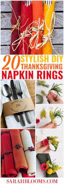 20 Diy Thanksgiving Napkin Rings Thanksgiving Napkins Thanksgiving Napkin Rings Diy Thanksgiving