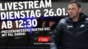 Dardai makes return to lowly hertha berlin. Hertha Bsc Stellt Den Neuen Alten Trainer Pal Dardai Vor Rbb