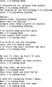 Bluegrass Songs With Chords Lord Im Coming Home Ukelele Chords Ukulele Songs Worship Songs Lyrics Hymn Music Going home, i'm going home there is nothing to hold me here i've caught a glimpse of that heavenly land praise god, i'm going home. bluegrass songs with chords lord im