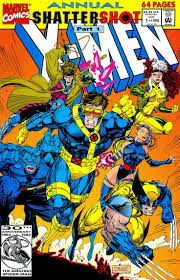 Cover To X Men Annual Jim Lee 1992 Marvel Comics Covers Xmen Comics Comic Book Covers