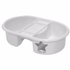 You don't need to bathe your baby every day. Strata Deluxe White Baby Bathing Top And Tail Bath Bowl Silver Little Star For Sale Online Ebay