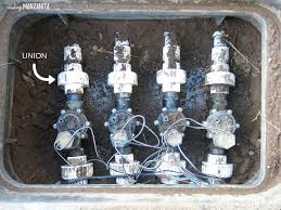 Connect your sprinkler system to the main water system by installing a tee at either the water meter, anterior to the hose bibb, or on the main line between the meter and the house. How To Install Sprinklers Making Manzanita