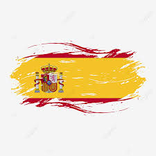 The national flag of spain has a horizontal rectangular design with a triband of two colors; Spain Flag Brush Stroke Spain Spain Png Png And Vector With Transparent Background For Free Download