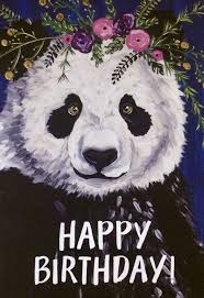 Happy Panda To You Happy Panda Panda Art Cute Animal Drawings