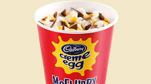 We visited 4 establishments in london that were doing collaborations. Mcdonald S Just Introduced A Cadbury Creme Egg Mcflurry Teen Vogue