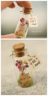 Recuerditos Handmade Gifts For Girlfriend Mini Glass Bottles Personalized Valentine Gifts