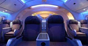 787 Dreamliner First Class Cabin Mockup Boeing 787 Dreamliner Vintage Aircraft Airplane Interior