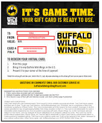 Join the herd and take your sports fandom to the big leagues. H 25 Buffalo Wild Wings Gift Cards W 75 Paypal 18 75 Each Giftcardexchange