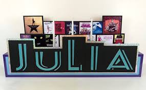 Broadway Playbill Theater Candle Lighting Centerpiece With 3 Candles For Past Present And Futur Bar Mitzvah Candle Lighting Bat Mitzvah Party Bat Mitzvah Logo