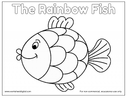 Print these rainbow fish coloring sheets for your students to color in their very own rainbow fish.&nbsp;&nbsp;students can color in the fish template and use them to retell the story or to spark creative writing. Coloring Page Archives Worksheet Digital